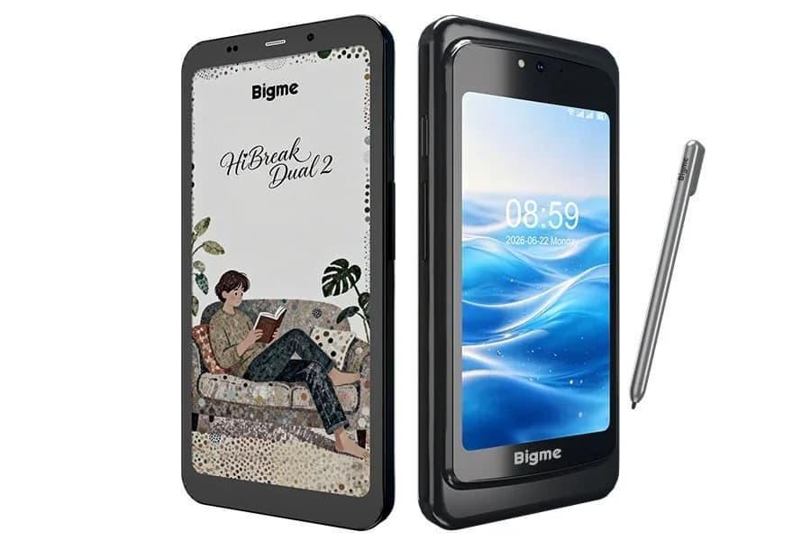 Необычный смартфон с экранами E Ink и LCD за $700. Представлен HiBreak Dual 2