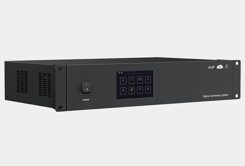Конференц-система RMS DCS-150 получила ИИ-подавитель обратной связи