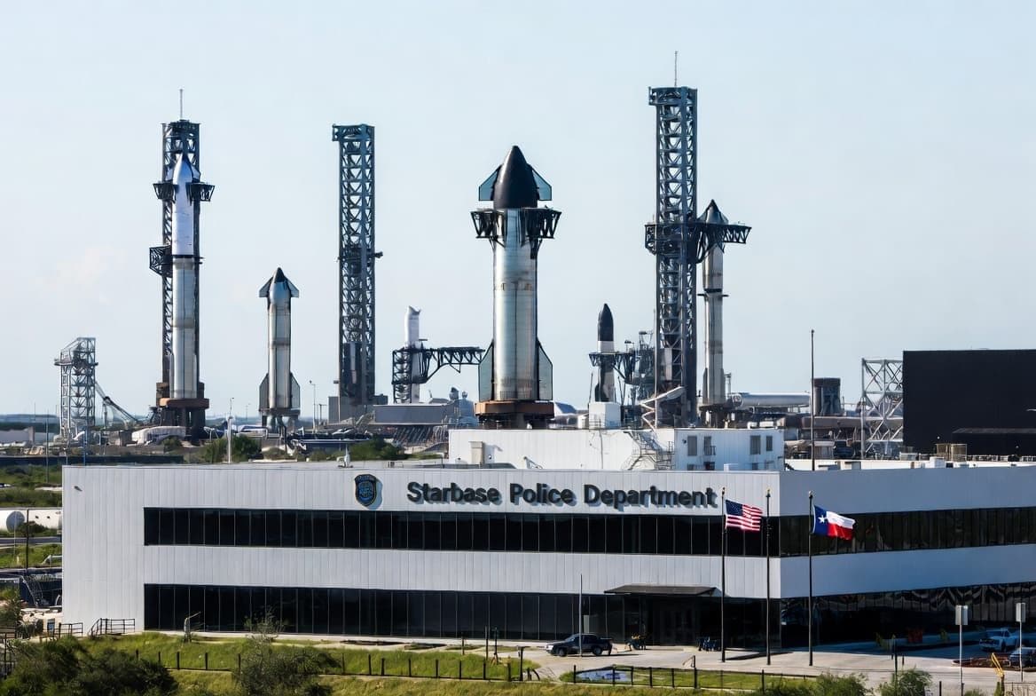 Город-космодром Starbase получил полицейское управление