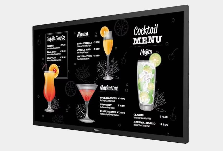 Philips Tableaux ePaper — новая альтернатива бумажным вывескам