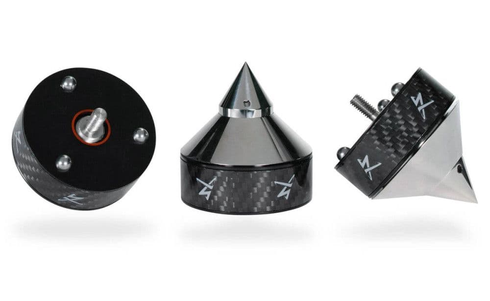 MiG SRX Speaker Footer — виброзащитные опоры, выточенные методом ЧПУ
