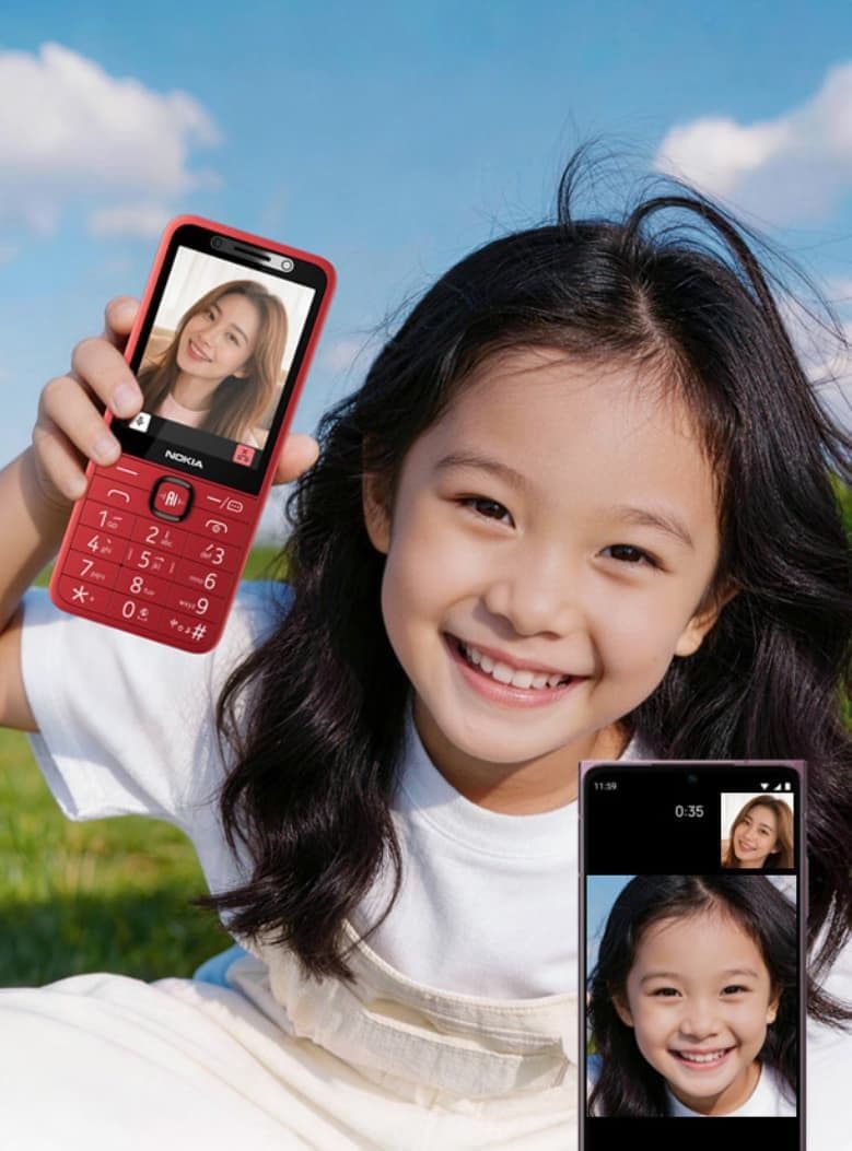 Кнопочная Nokia с видеозвонками: представлен телефон Nokia 215 4G WeChat Edition